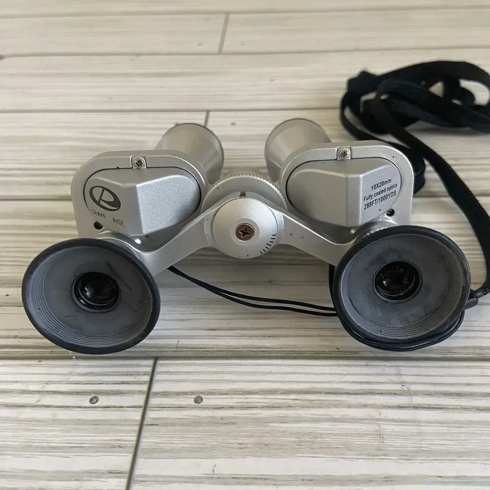 Empire Opera Binoculars - STEEL - Fully Coated Lens - 7 X 18 W/‎ Case